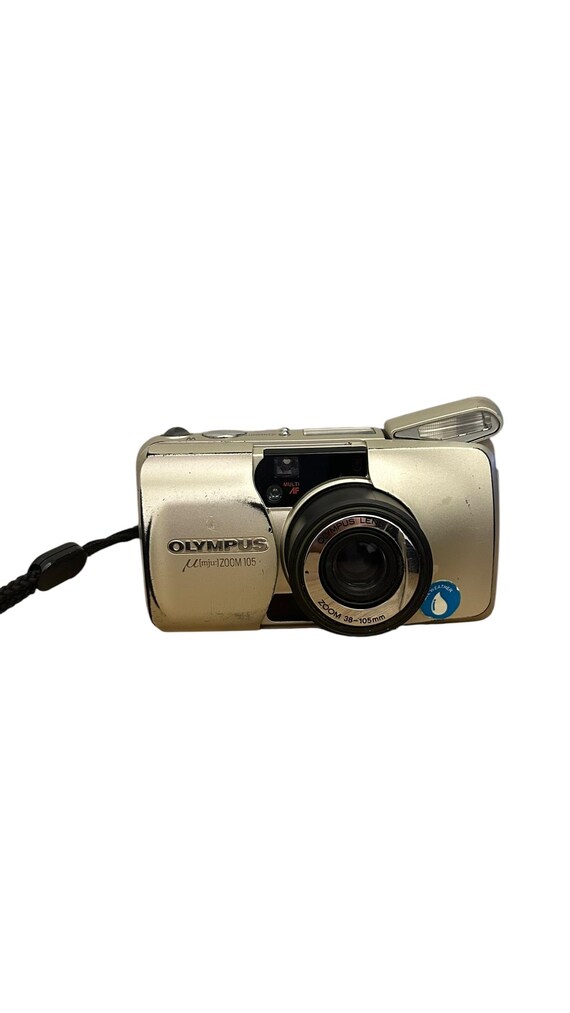 Olympus Mju Zoom 105 Film Camera – Vintage Point & , With Original