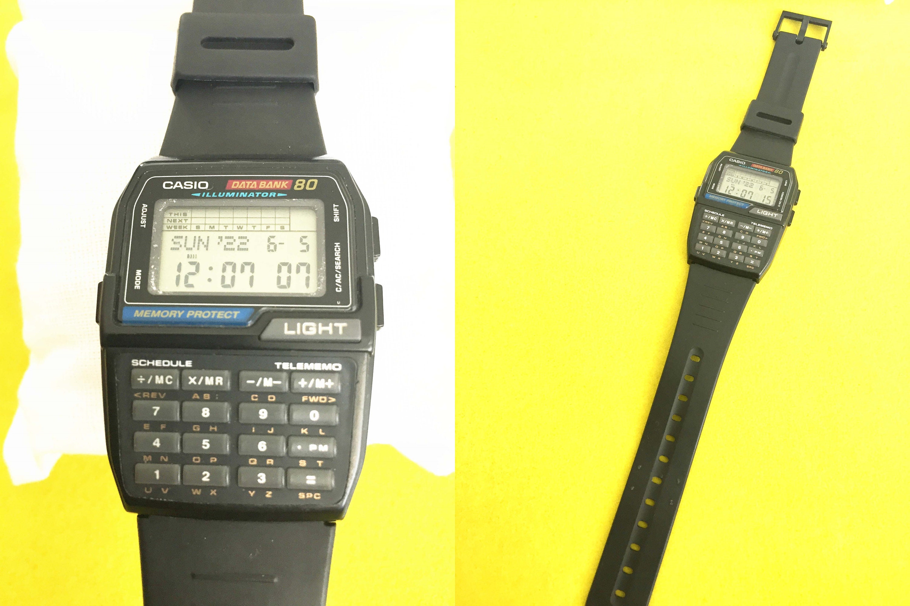 Casio DBC-810 Calculator/ Watch Module 1476 Vintage/very Good - Etsy