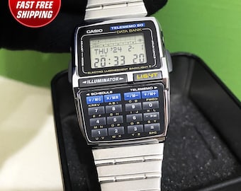 Vtg & Very Rare Casio DBC-1500 Databank 150 Memory Wrist Vtg & Very Rare Casio DBC-1500 Databank 150 Memory Wrist