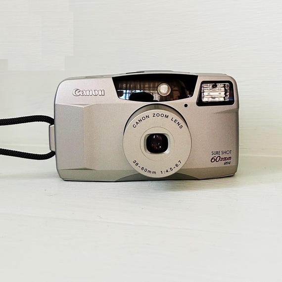 Vintage Canon Prima Zoom Shot / Vintage Date AiAf/ , Film Camera/ Compact Autofocus Point/ Orginal Case & With GP Cr123A Battery