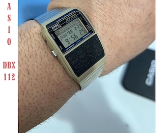 Ultra Rare Vintage Casio ABC-31 Data Bank Digital & Analog Black
