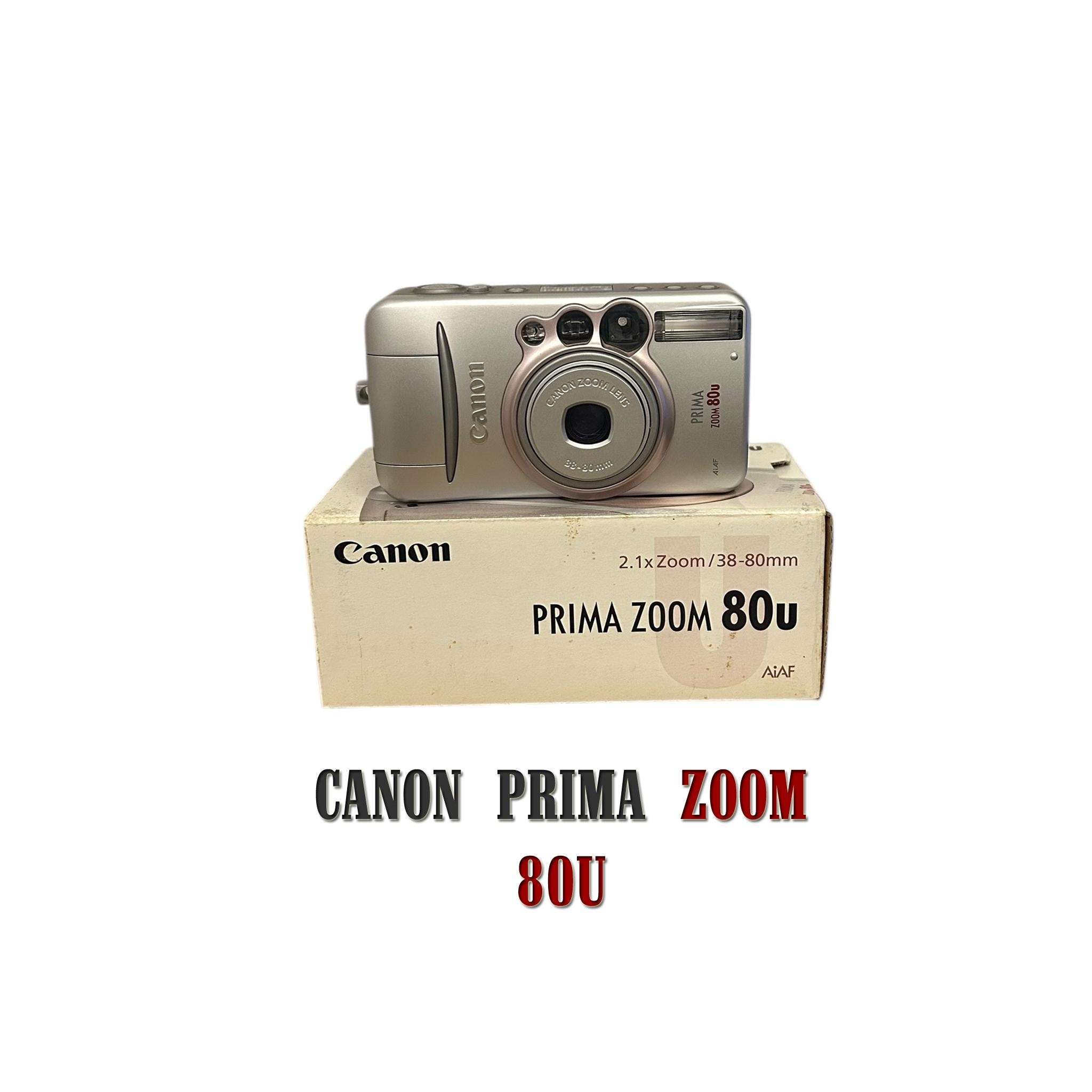 ビンテージ Canon Prima Zoom 80u コンパクト35mmフィルムカメラ