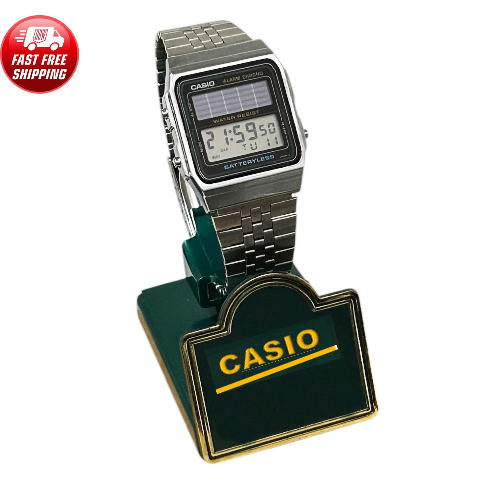 Casio AL-180 Watch, Solar Panel, Casio Watch Strap,watch, Digital