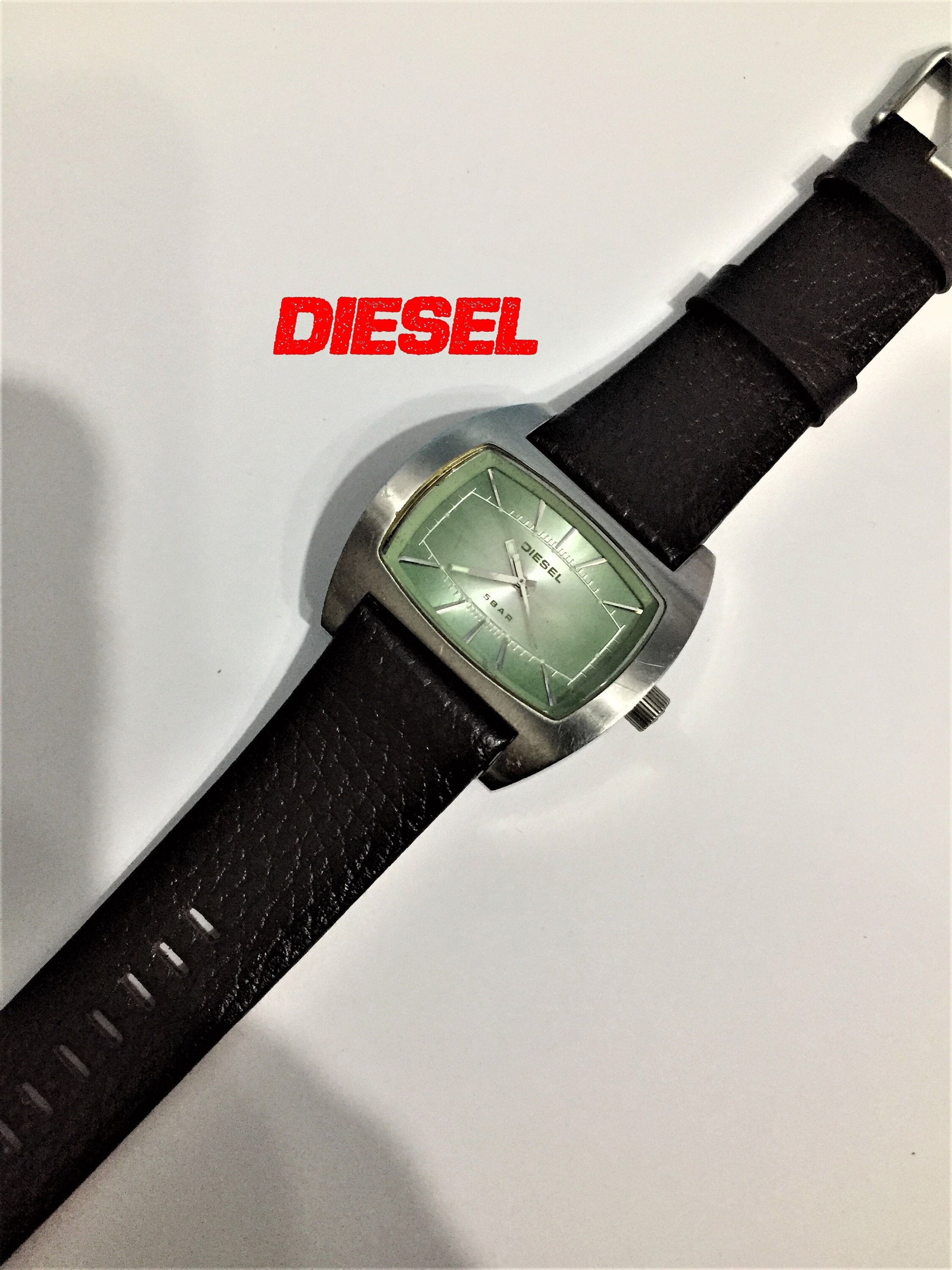 Men Diesel Dz-2064 Watch Classic Vintage Style /unused 100