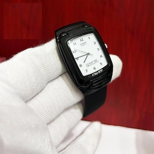 RARO Casio Vintage Flip Top FTP-10/ Módulo 760 / Relógio Masculino Fabricado no Japão Funciona Bem/ Muito Bom Estado/ Flip Top r Colecionável