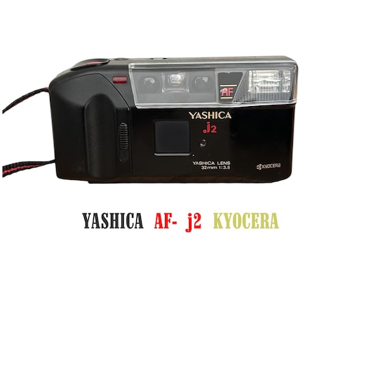 Vintage Yashica J2 35mm Point and Shoot Film Camera - Tested