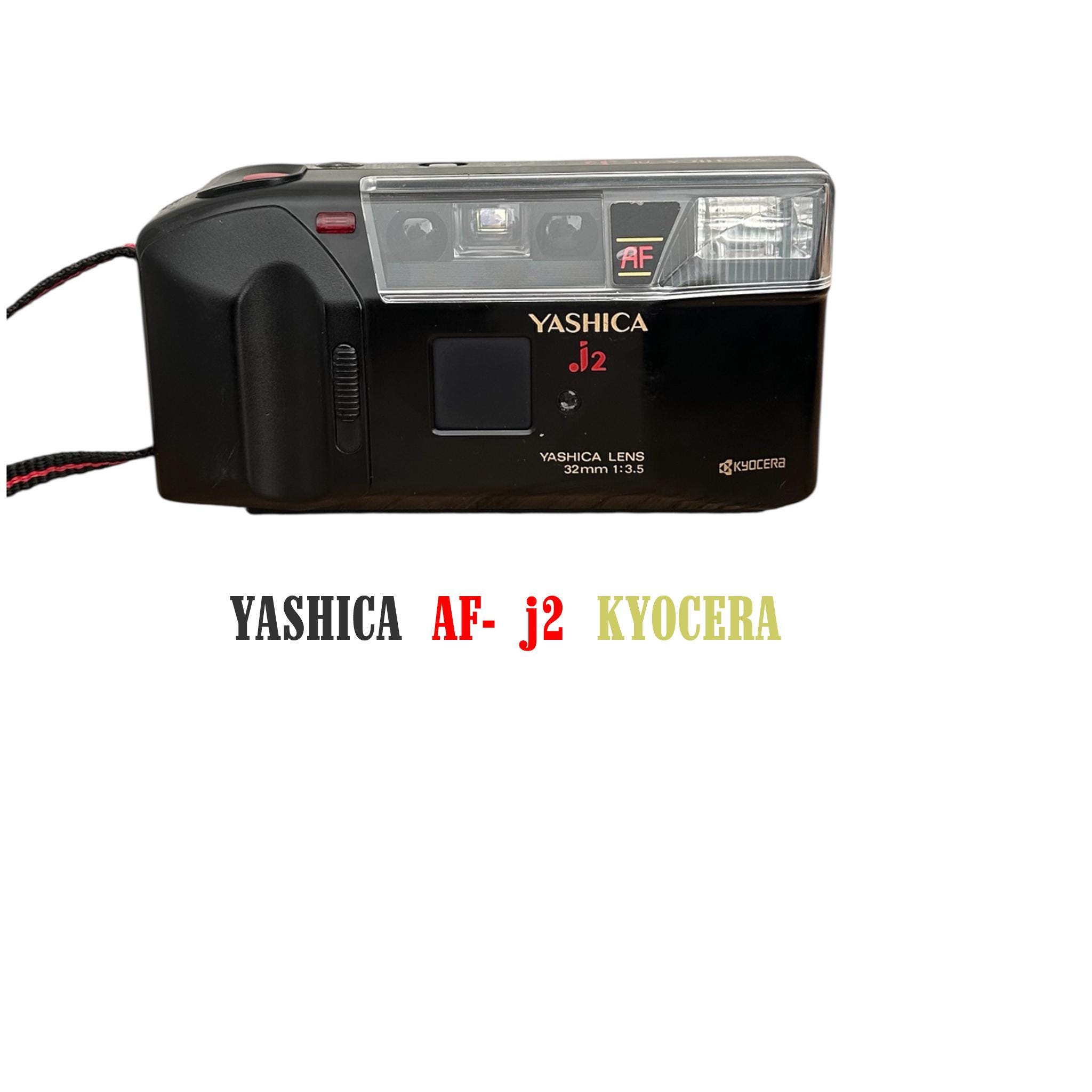 Vintage Yashica J2 35mm Point and Shoot Film Camera - Tested