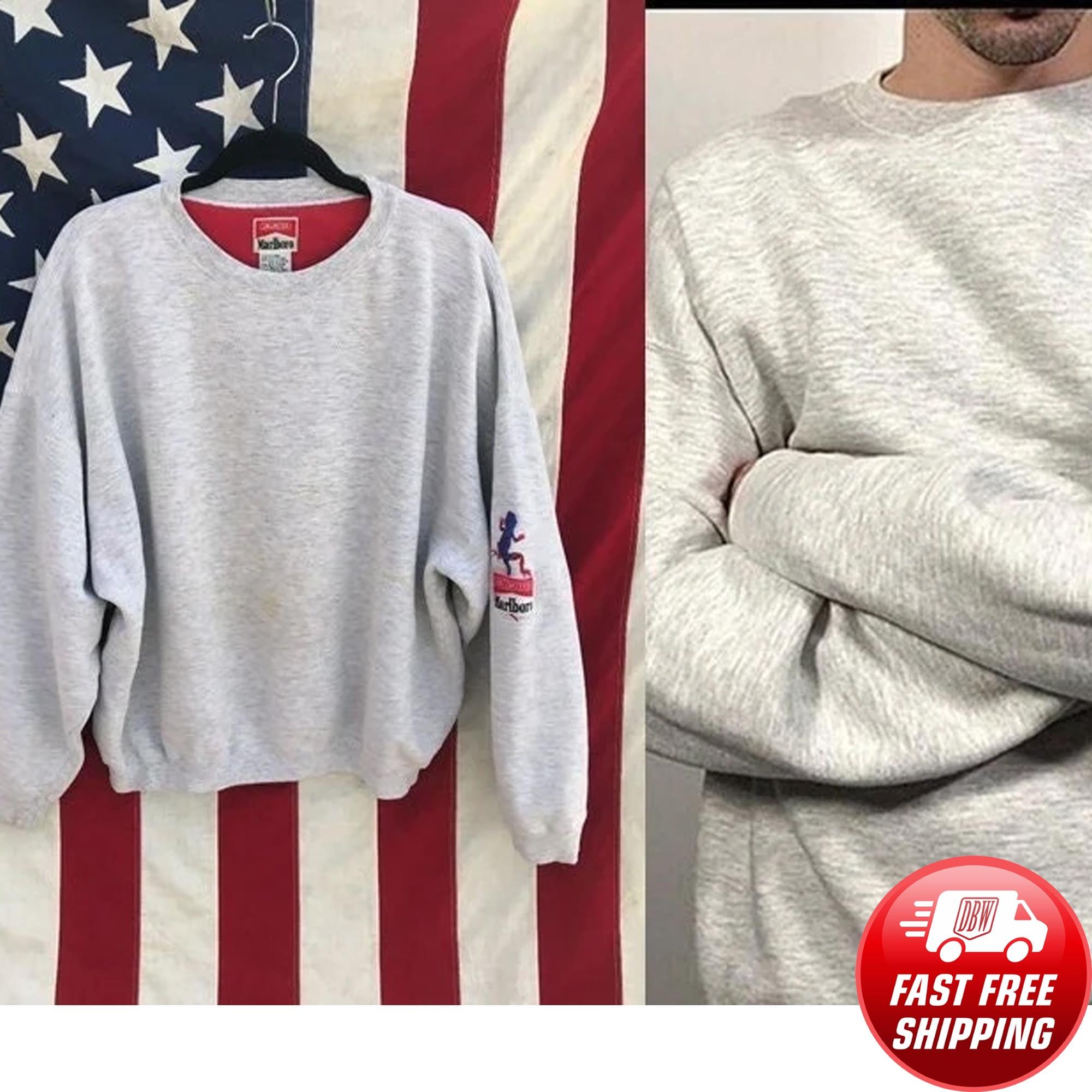 Marlboro Unisex Hoodies & Sweatshirts, Personalized and Custom Clothing,  Gender-neutral, Gift for Him Unlimited Adventure - Etsy
