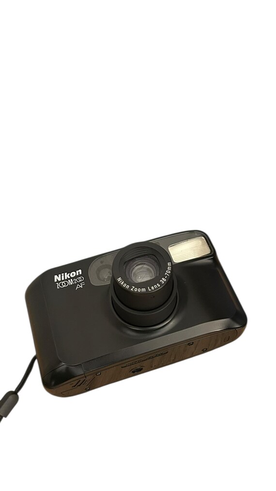Vintage Nikon Zoom 200 AF 35mm Point and Shoot Film Camera