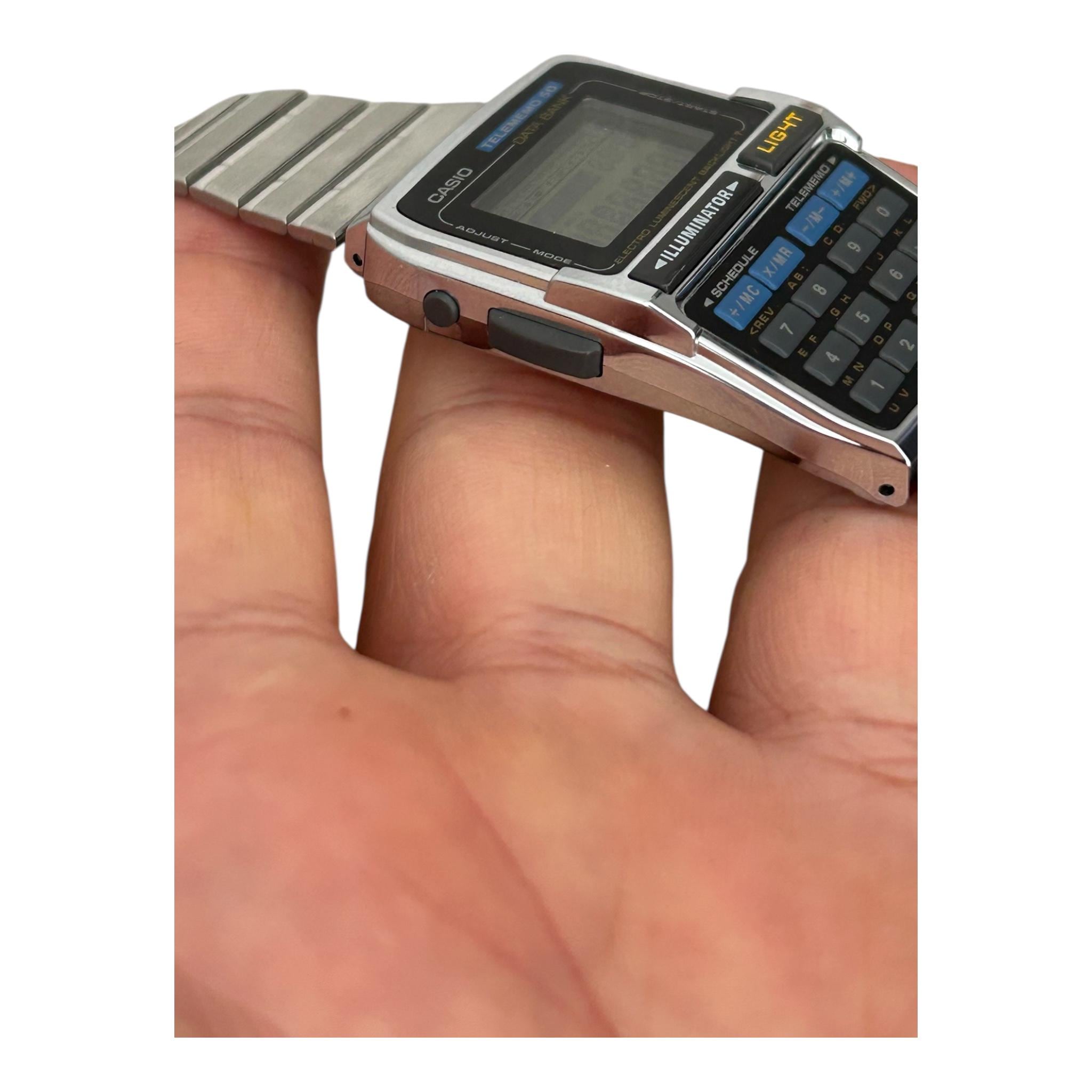時計 CASIO DATA BANK DBC-63 TELEMEMO50 90's Casio DBC-63 Telememo 50 Databank | eBay