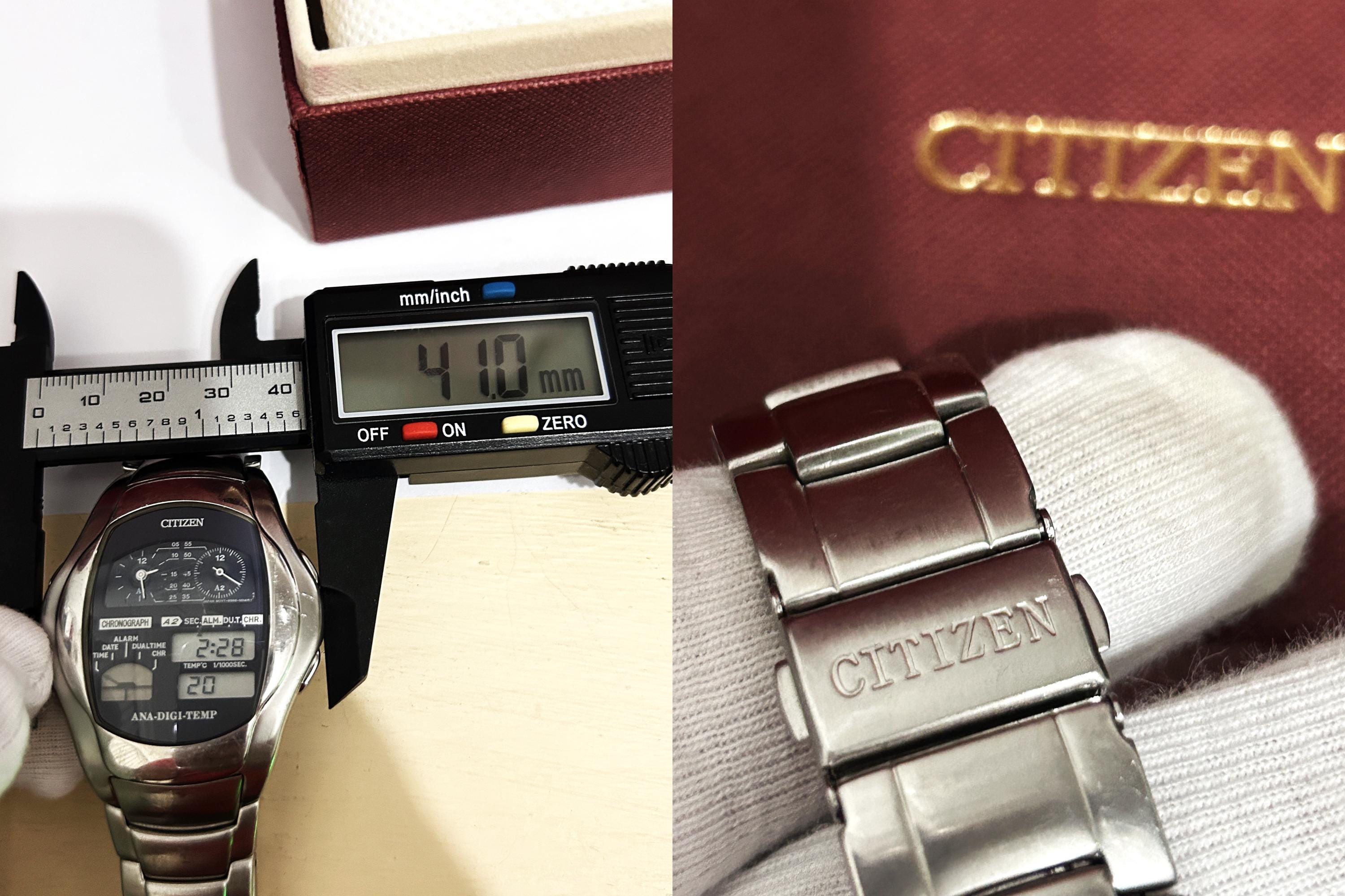 Buy Citizen Ana-digi Temp Shimizu Octo Limited 70th 8988-S022541