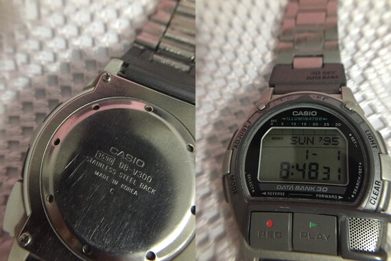Vintage Casio Db-v300 Easy/ Rec Databank 30 Secon… - image 7
