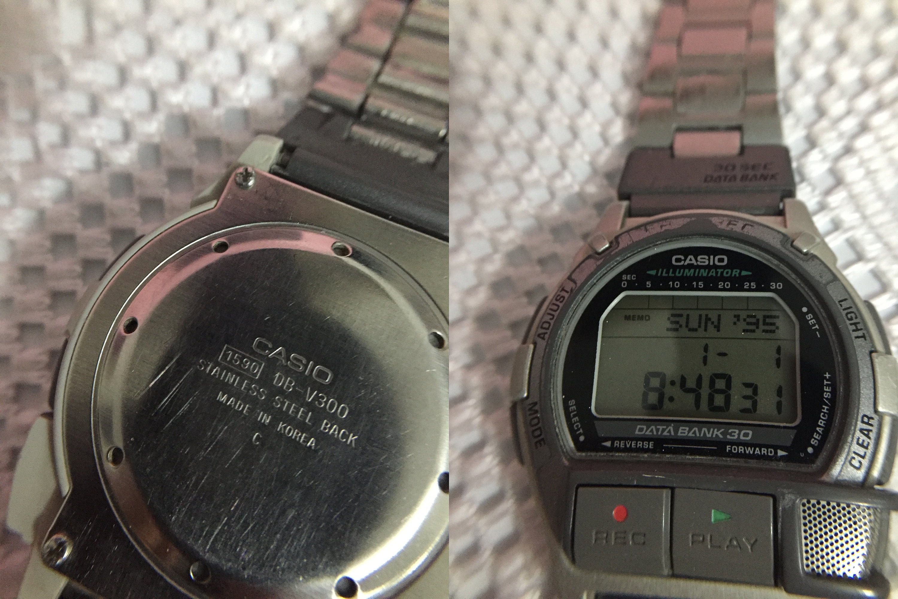 Vintage Casio Db-v300 Easy/ Rec Databank 30 Second Voice Vintage Casio Db-v300 Easy/ Rec Databank 30 Second Voice