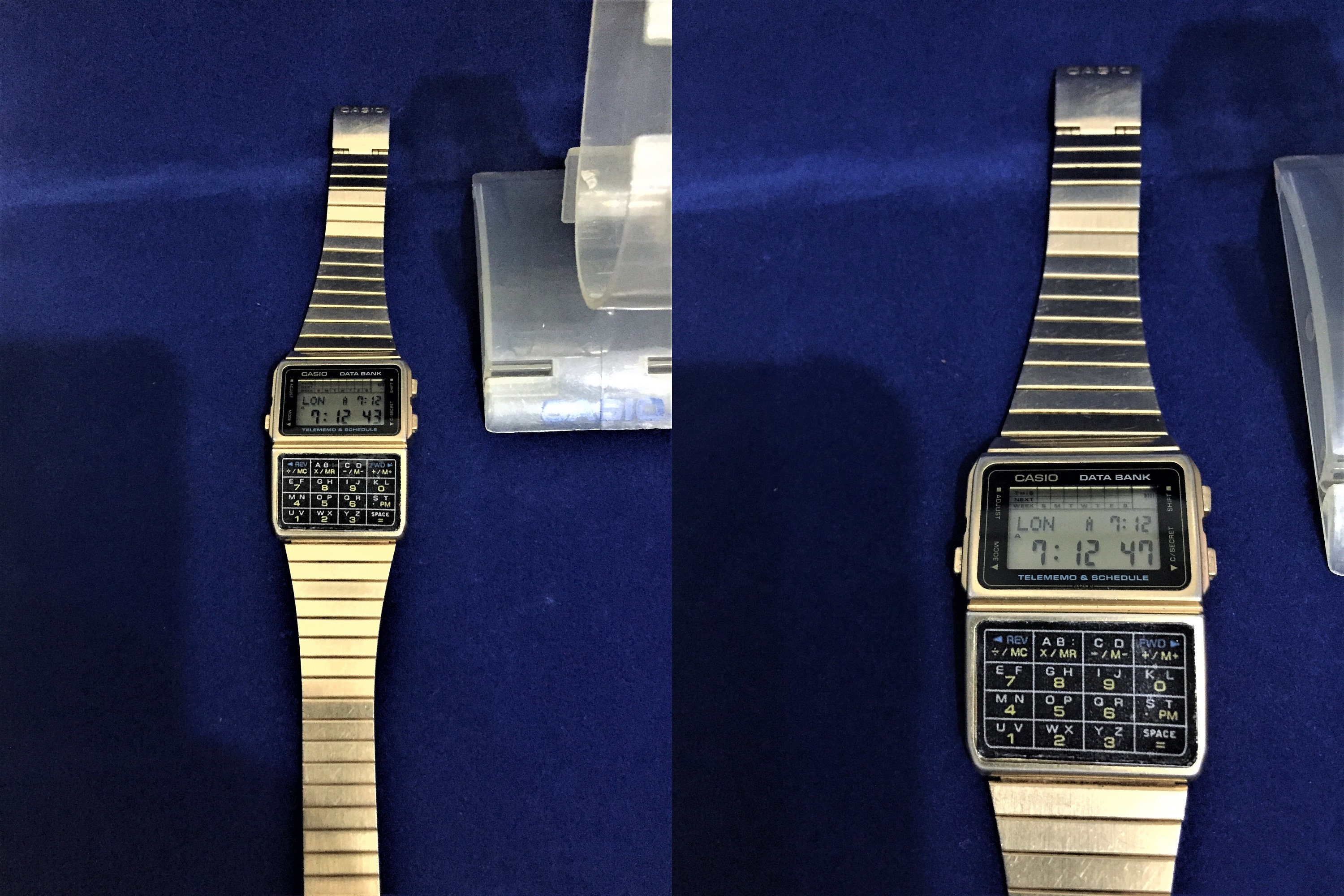Casio Calculator Watch Gold