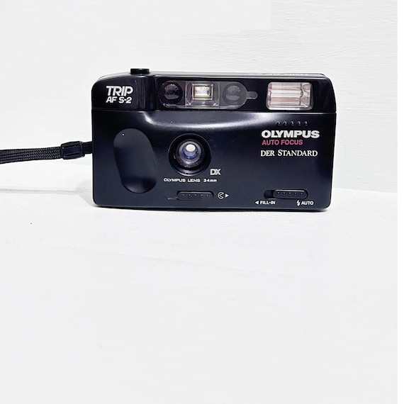 Vintage Olympus Trip AF S2/with Battery/ AUTO FOCUS/ Shoot Film