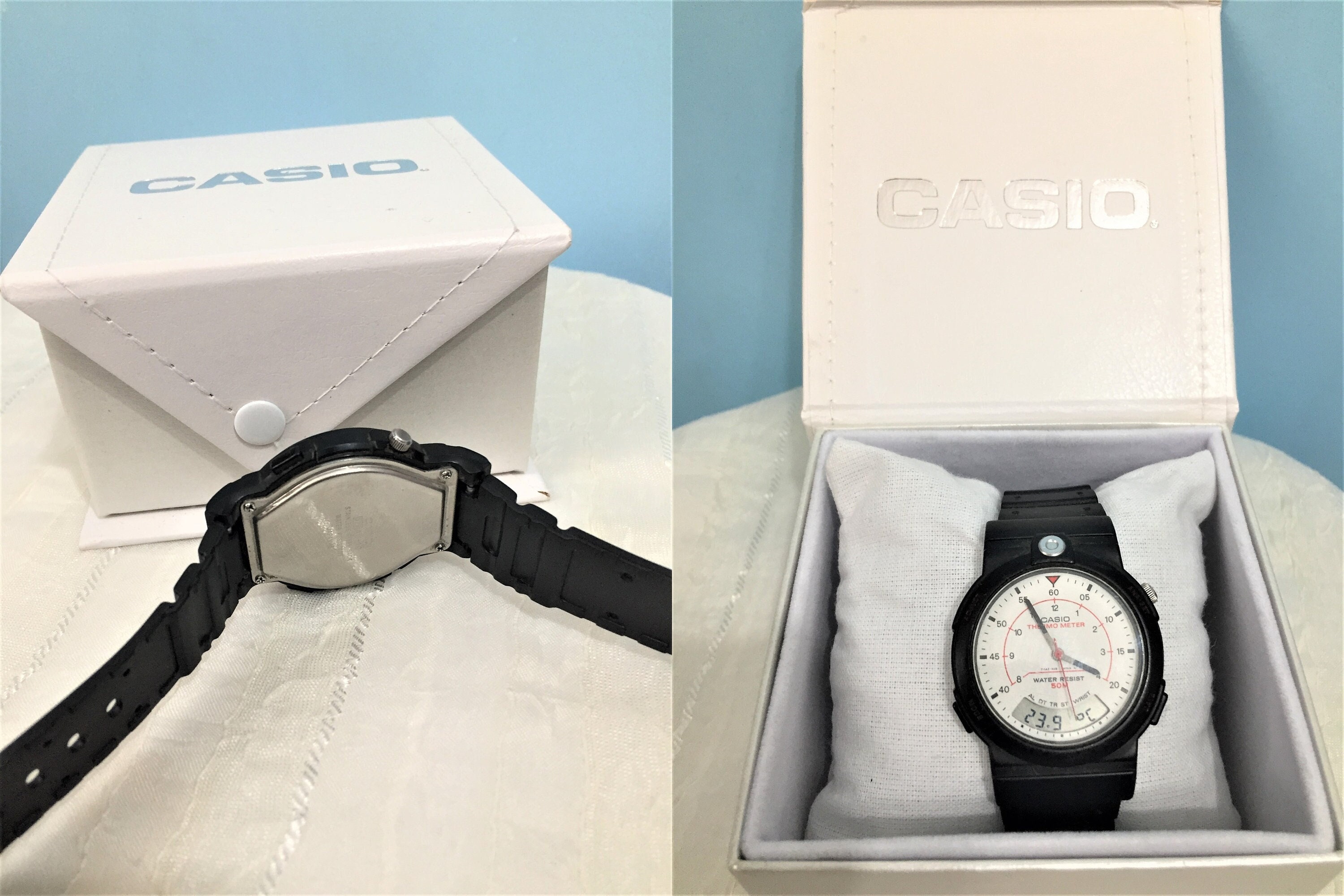 Rare THERMOMETER Casio AW-10, Personalized Watch, Casio Rare THERMOMETER Casio AW-10, Personalized Watch, Casio