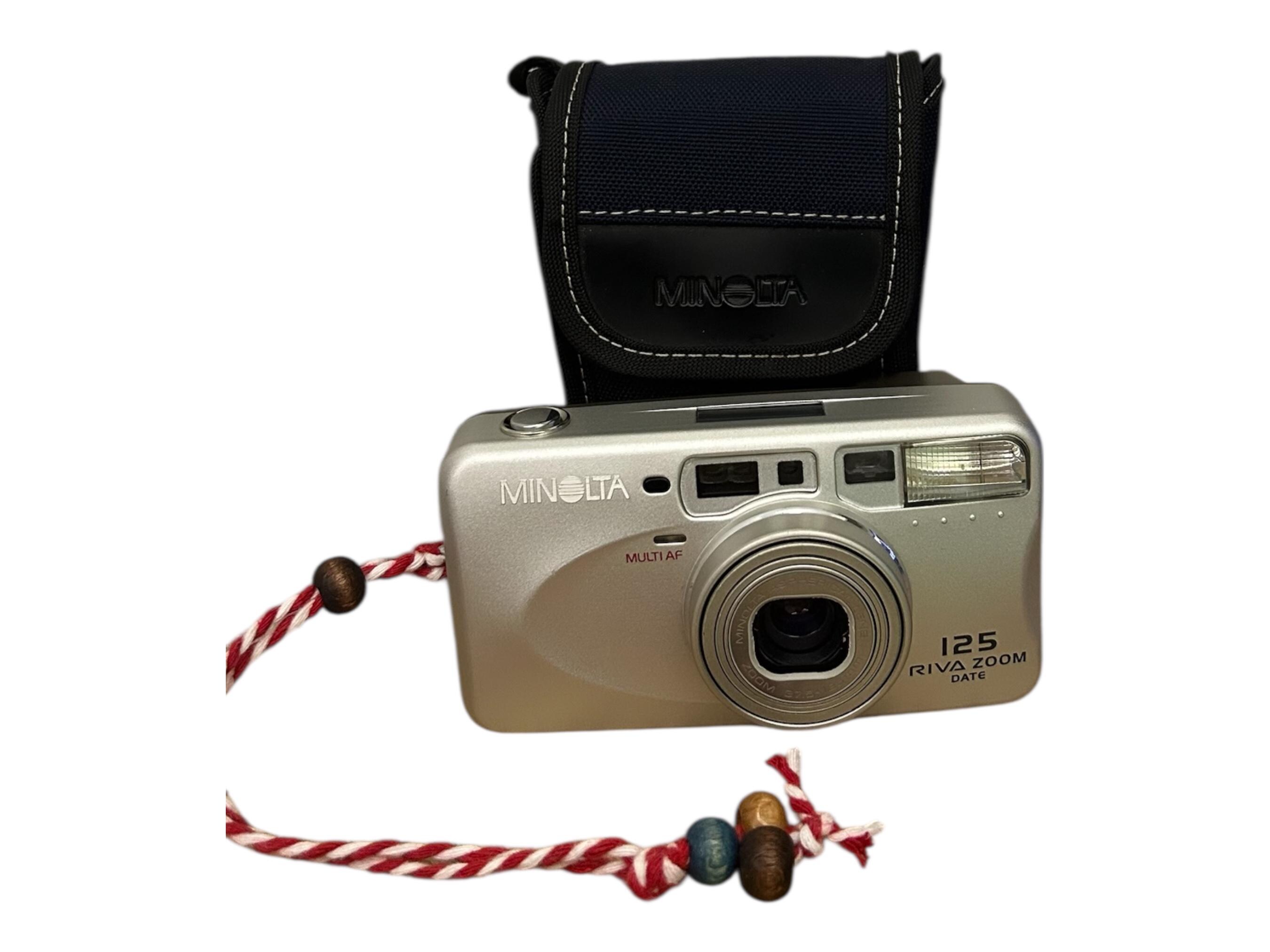 Minolta Freedom/ Zoom 125 35mm Point&shoot Film Camera/ Very Good