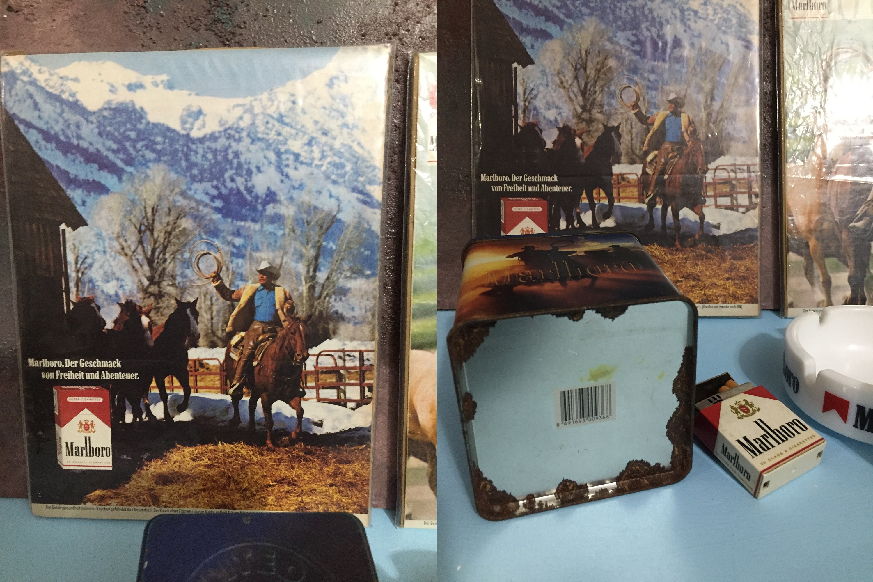 Vintage Set (3) Collectibles Rare Marlboro Collectible Vintage Set (3) Collectibles Rare Marlboro Collectible