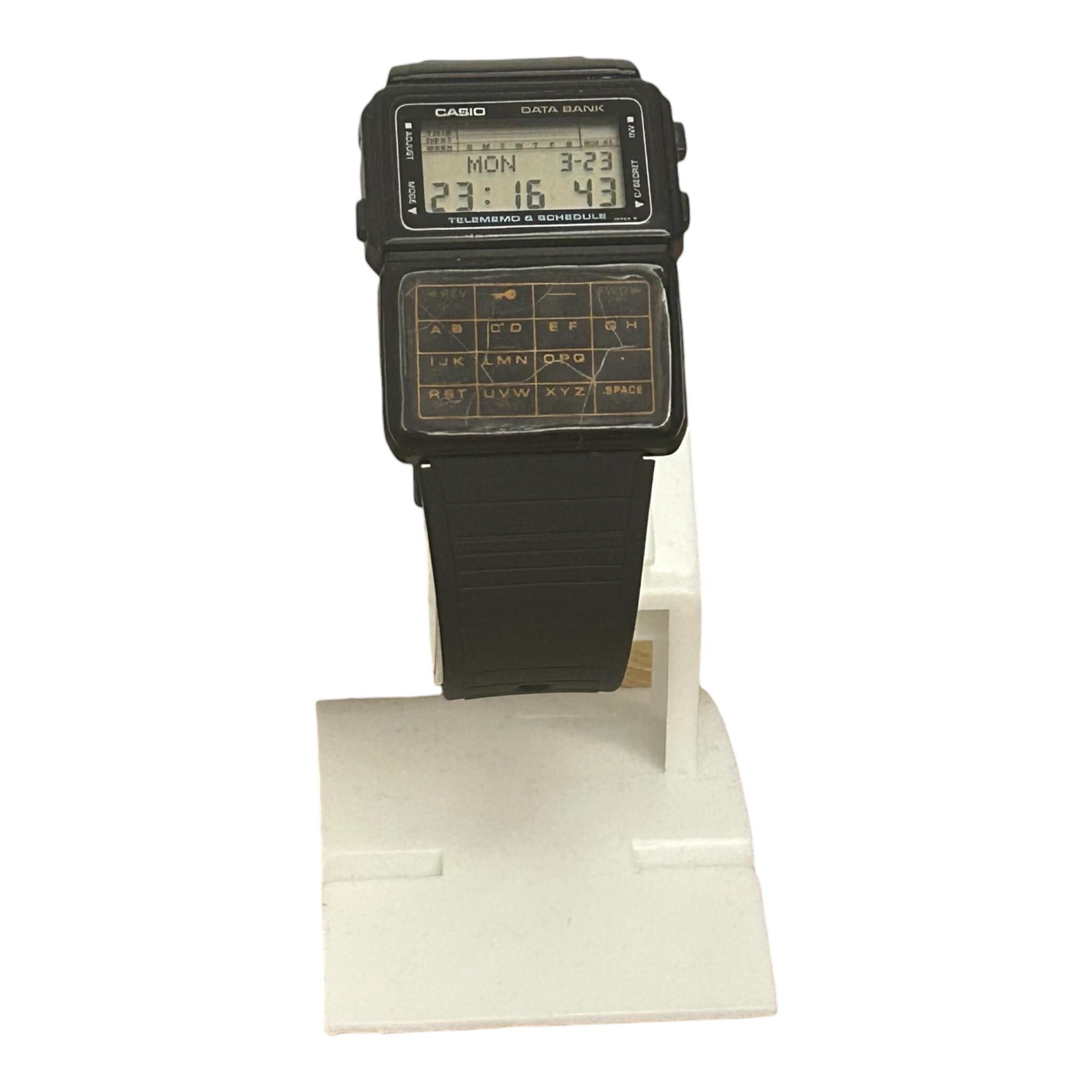 Vintage Casio DBC-60 Calculator Watch Module 563 (very Good
