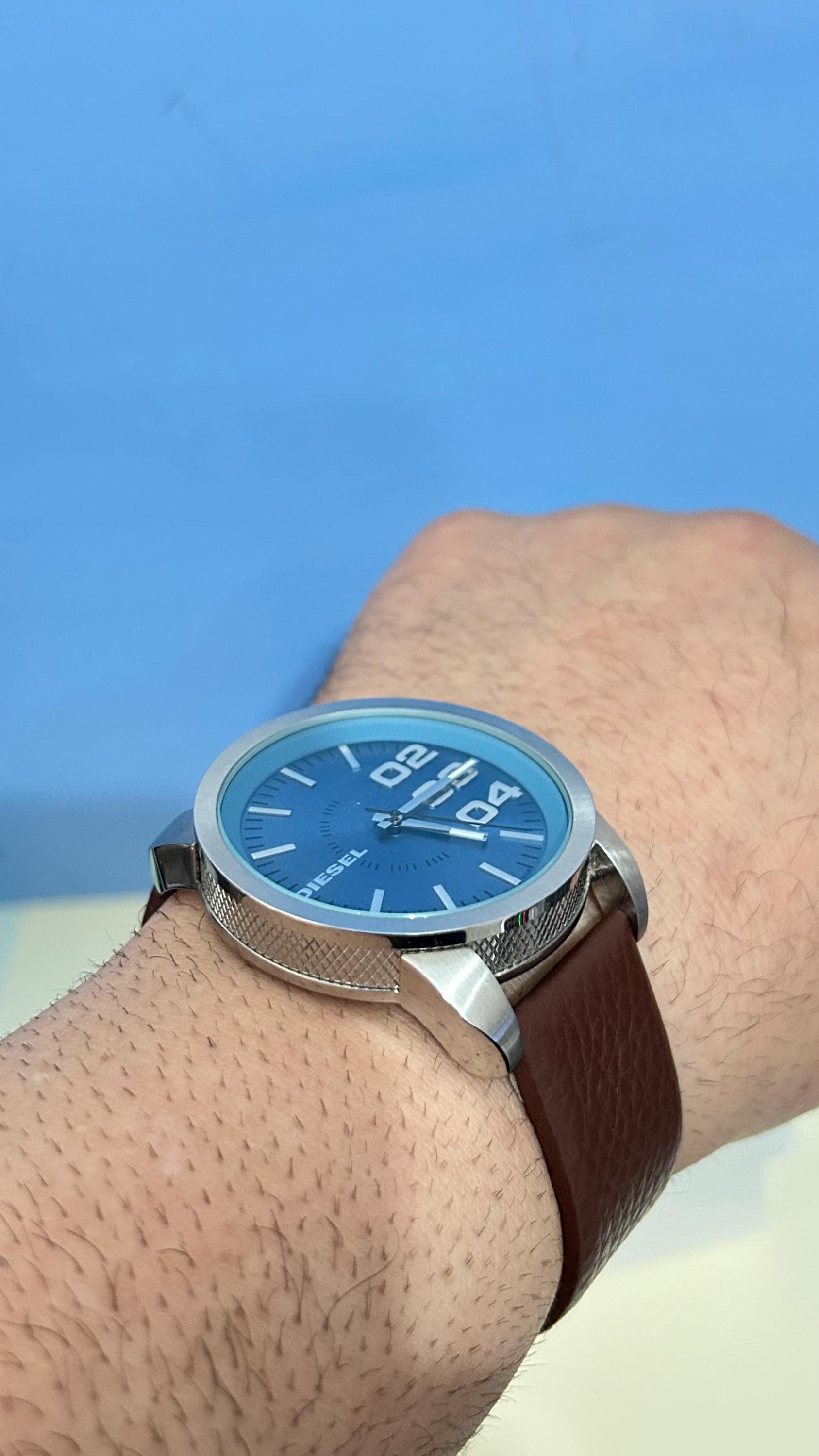 Men Diesel Dz-1512 Watch Classic Vintage Style /unused Genuine