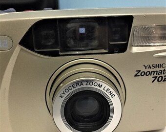 京セラ　フィルムカメラ　KYOCERA YASHICA Zoomate 70Z 初心者さんにおすすめ】新入荷 コンパクトフィルムカメラ ヤシカ