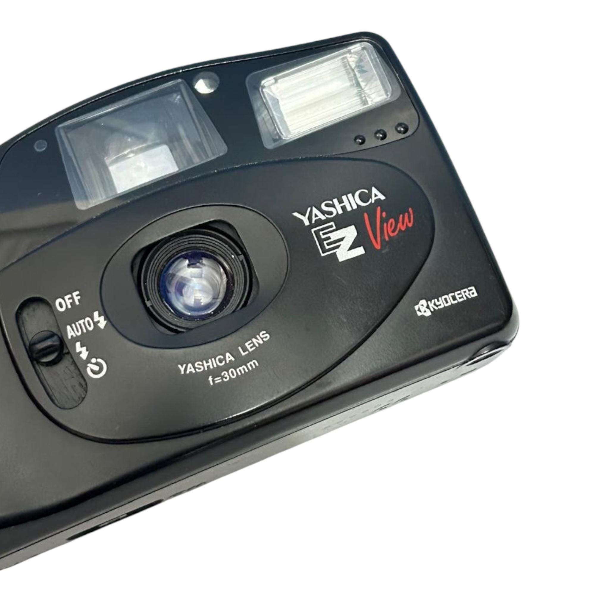ヴィンテージ ヤシカ EZビュー オートフォーカス 35mm / バッテリー