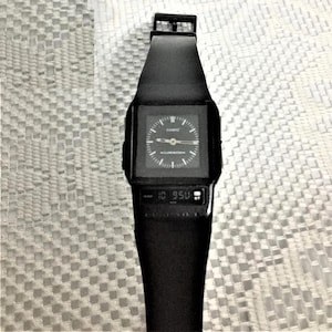 Retro Casio Dual Time FS-01 Watch/ Very RARE Collectibles / From Japon Mod:2321 1990s/ Very good condition/Original Strap/
