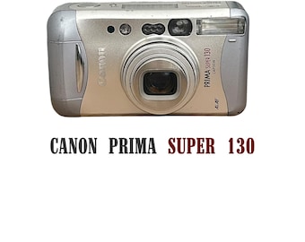 ビンテージ Canon Prima Zoom 80u コンパクト35mmフィルムカメラ
