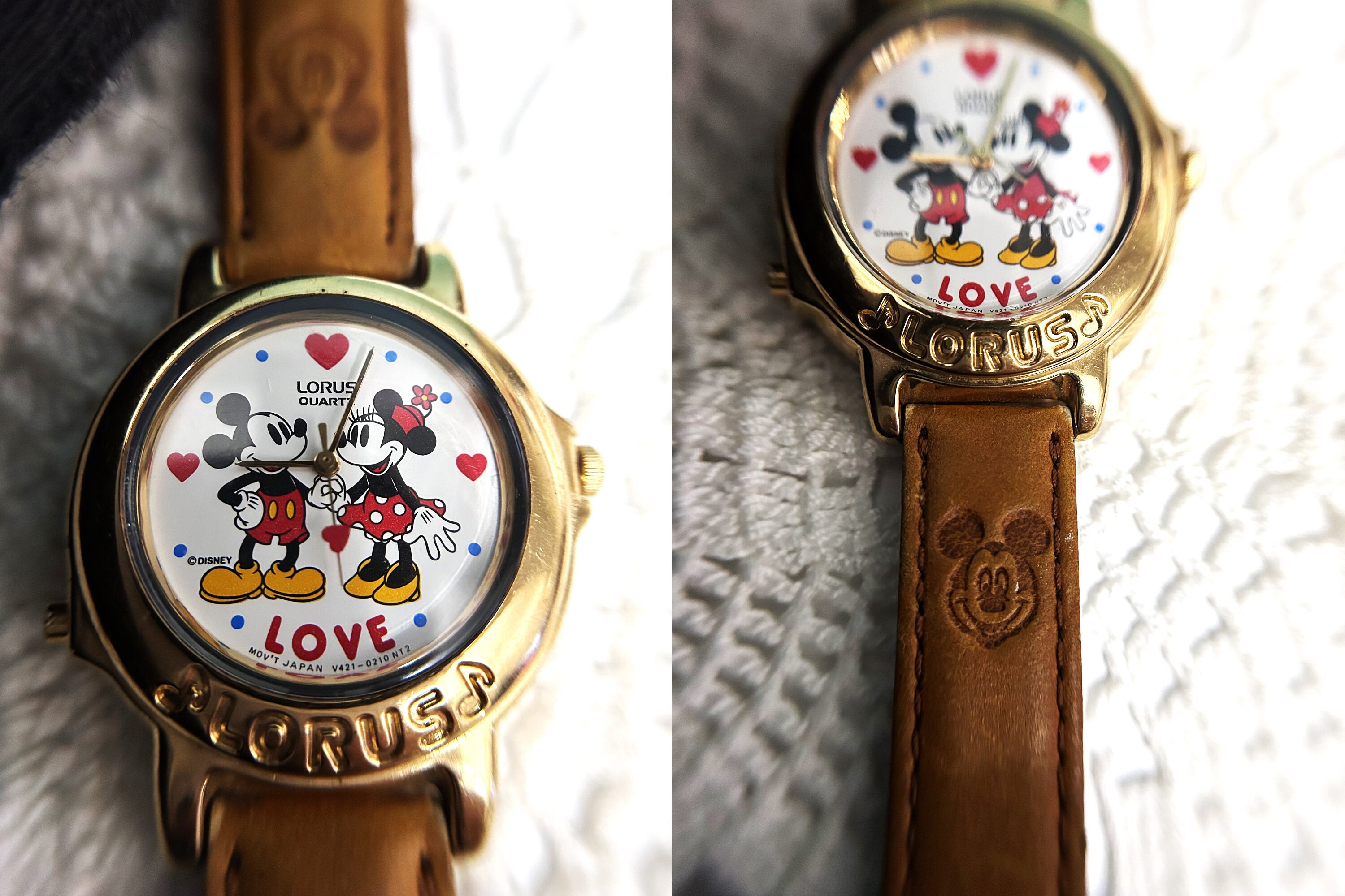 Lorus Musical by Seiko V421-0020 Mickey Mouse Watch MICKEY MOUSE