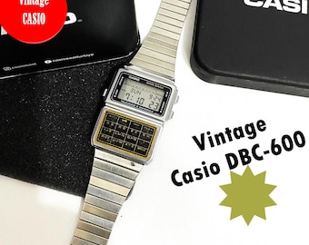 Vintage Casio Easy REC Data Bank Watch DBC-V50 - Etsy 日本