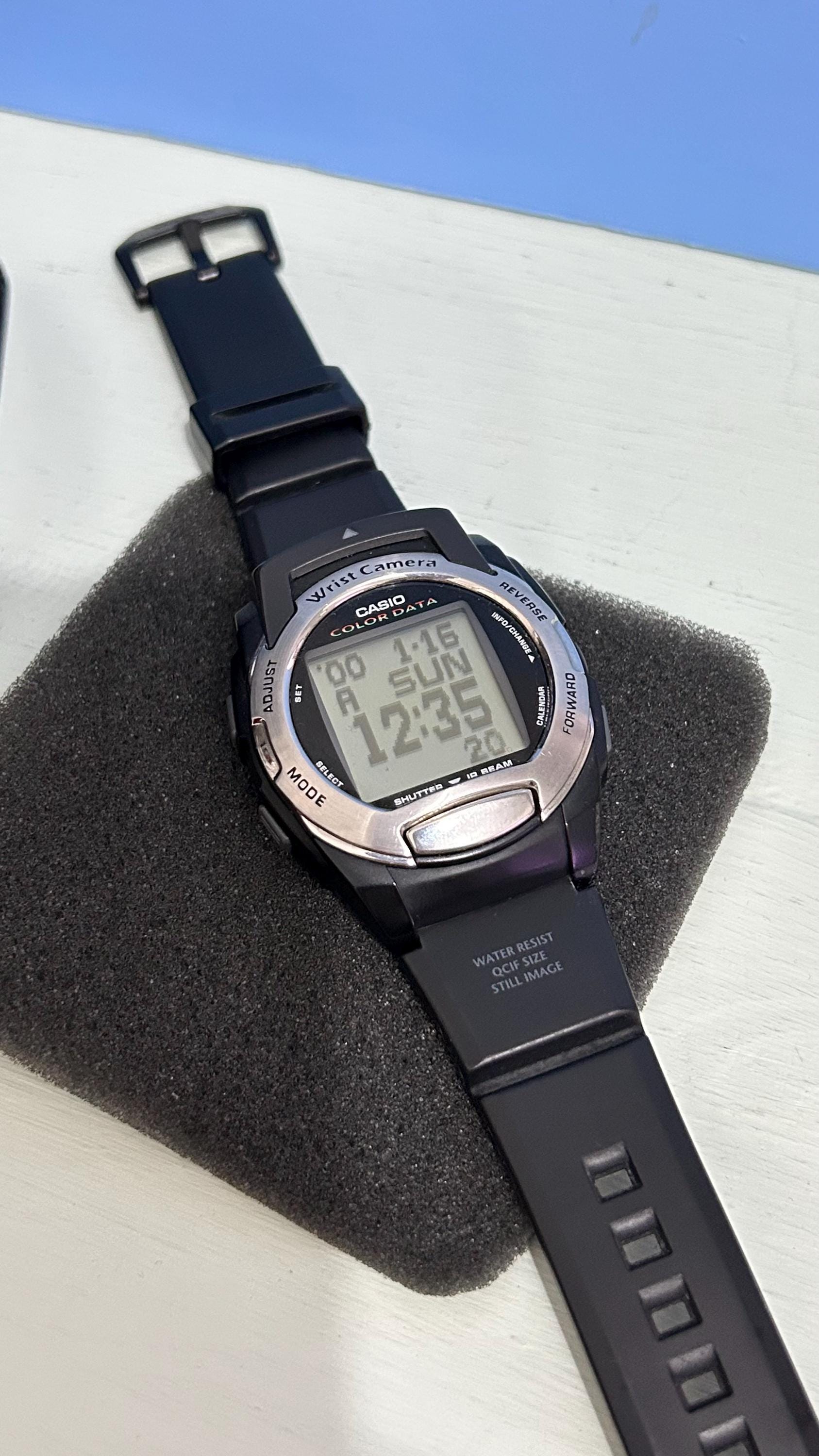 RARE Casio WQV-3 Wrist Camera Watch Module 2411/ Orginal Stell 