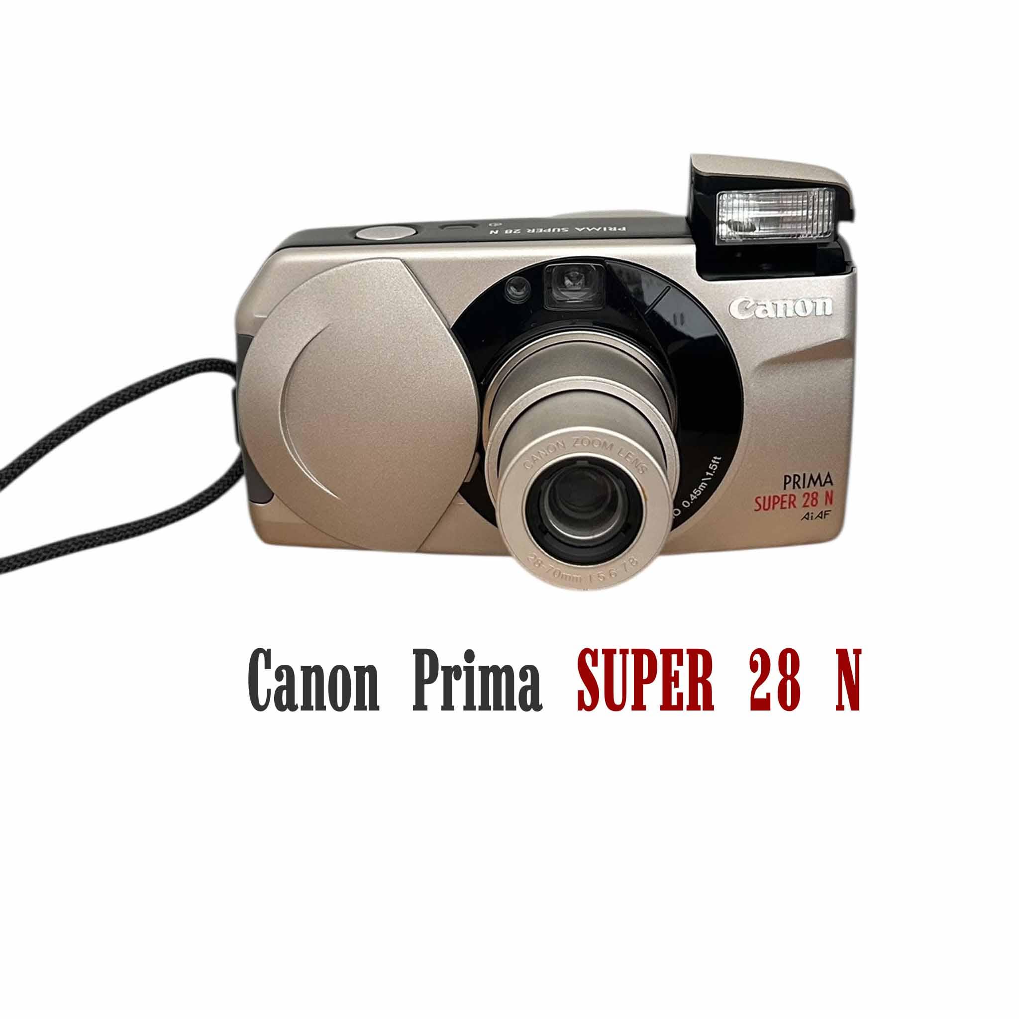 Canon Prima Super 28 Point and Shoot 35mm Film Camera, Ai AF Zoom