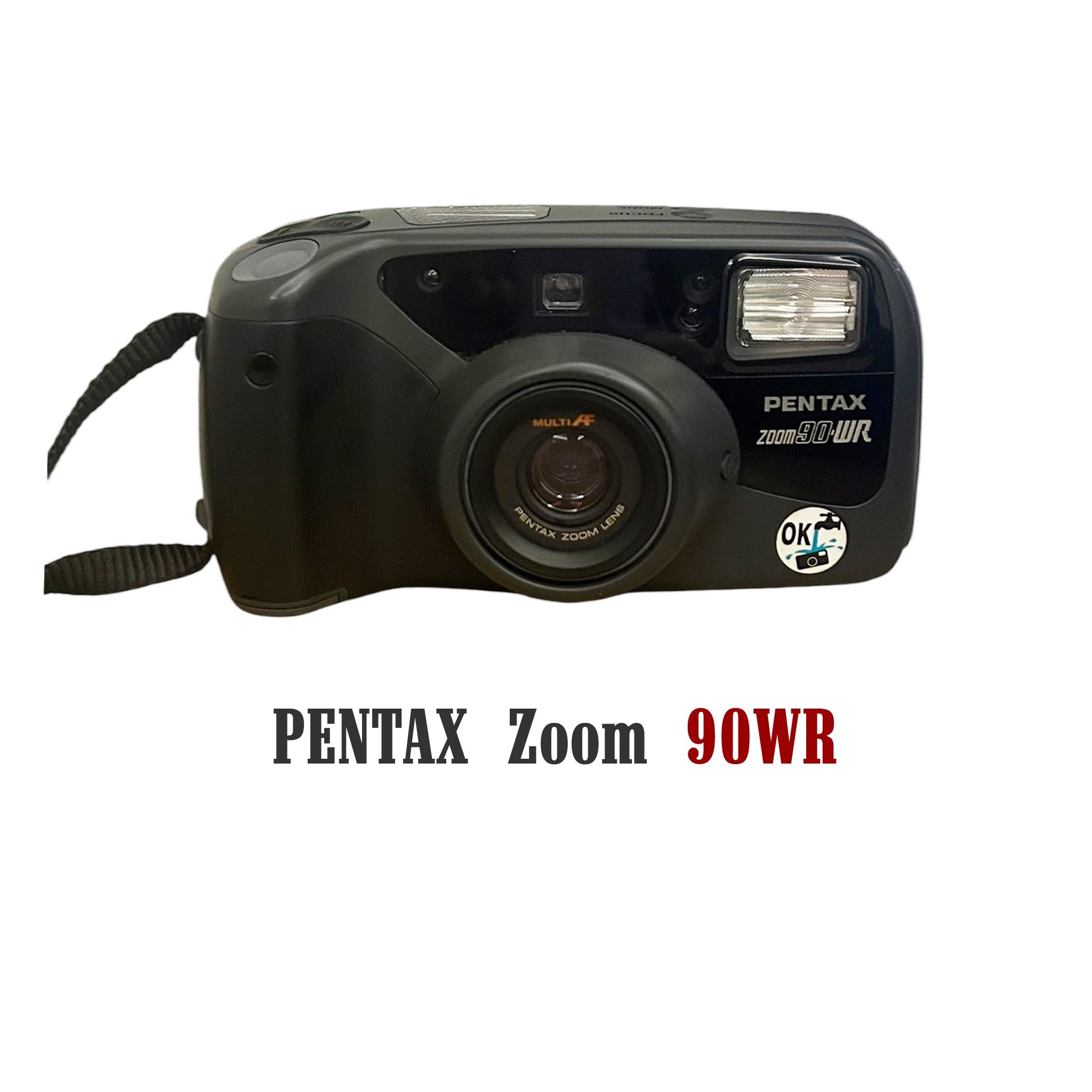 Pentax Zoom 90-WR 35mm Point and Shoot Film Camera With Case - Etsy