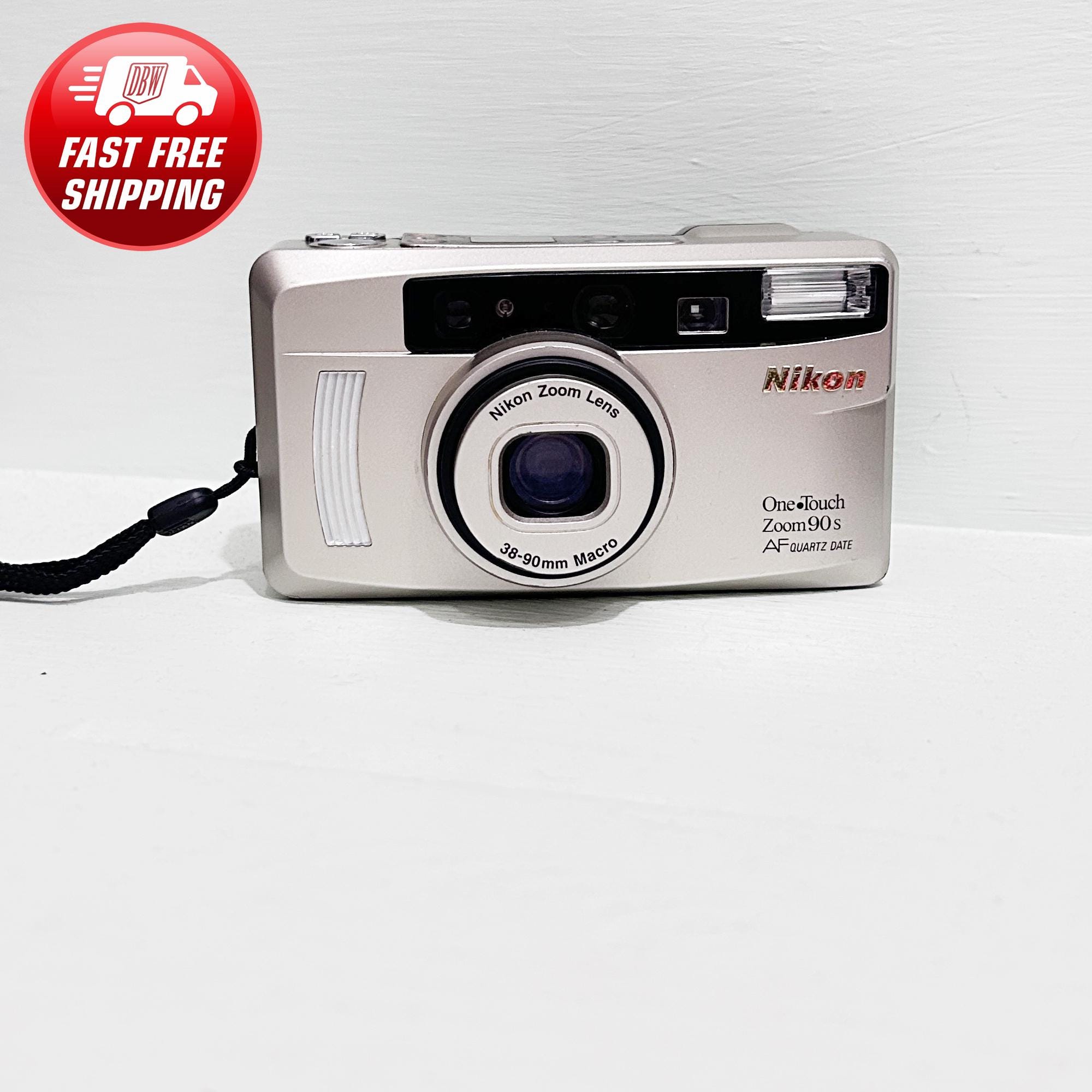 Vintage Nikon One Touch Zoom 90s Quality Case/ Camera Tested and
