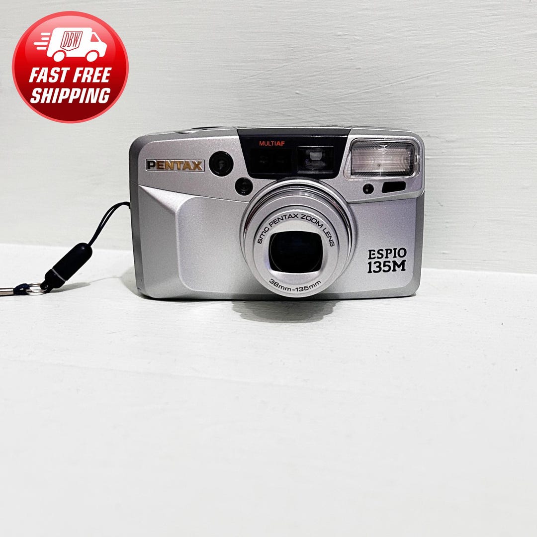 Vintage Pentax Espio 135M 35mm Point&shoot Film Camera / Very Good
