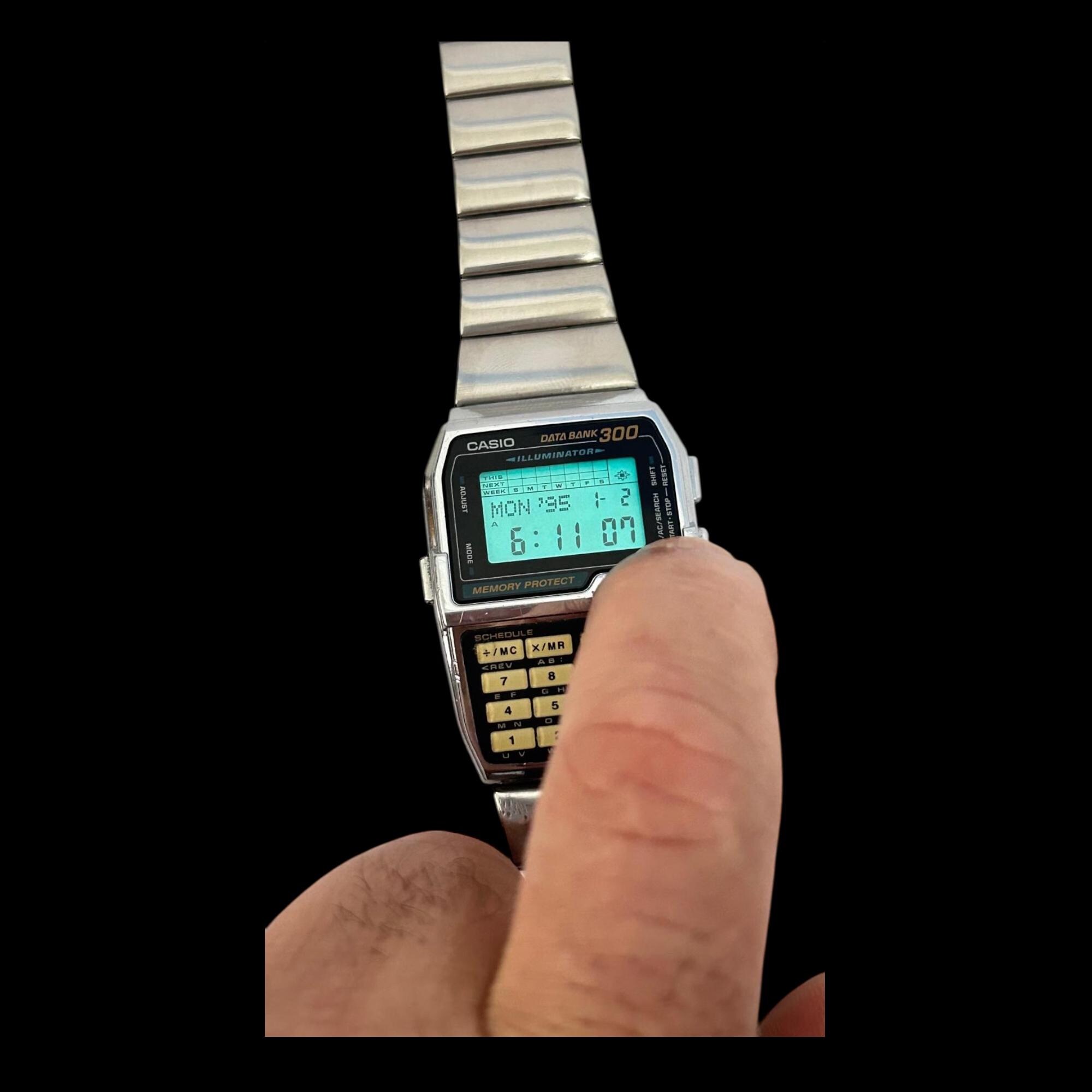 80s レア CASIO データバンク　DBC-3000 Casio DBC-3000 Watch, Collectible Watch, Analogue, Casio, Smart