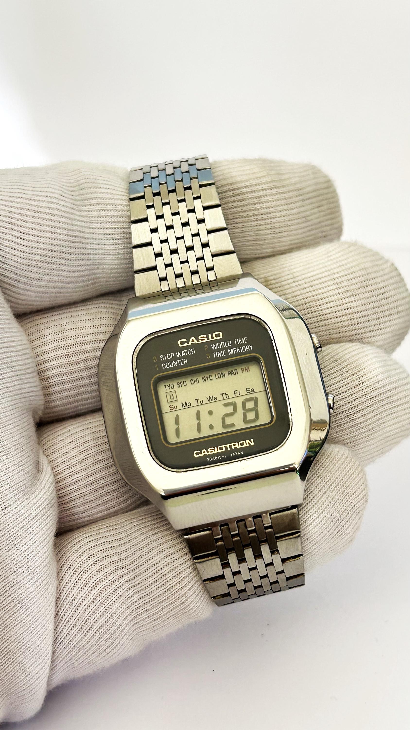 カシオ カシオトロン S-14 シチズン、ティソ、オメガ、ヴィンテージ