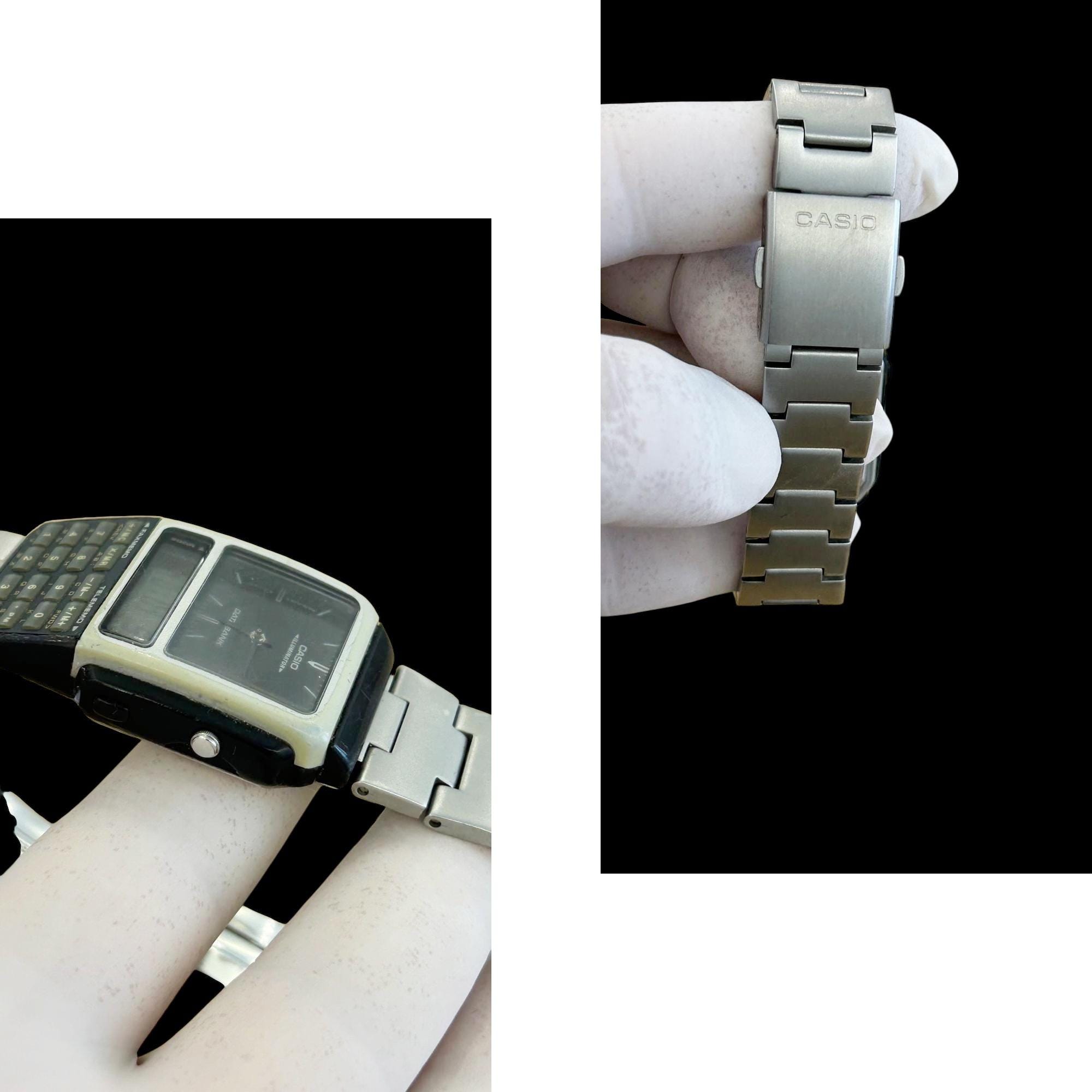 Vintage Casio ABC-30 Data Bank Watch: Digital Analog Calculator
