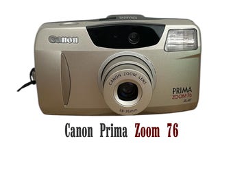 Canon Prima Zoom76, Point and Shoot, 35 Mm Camera, Compact