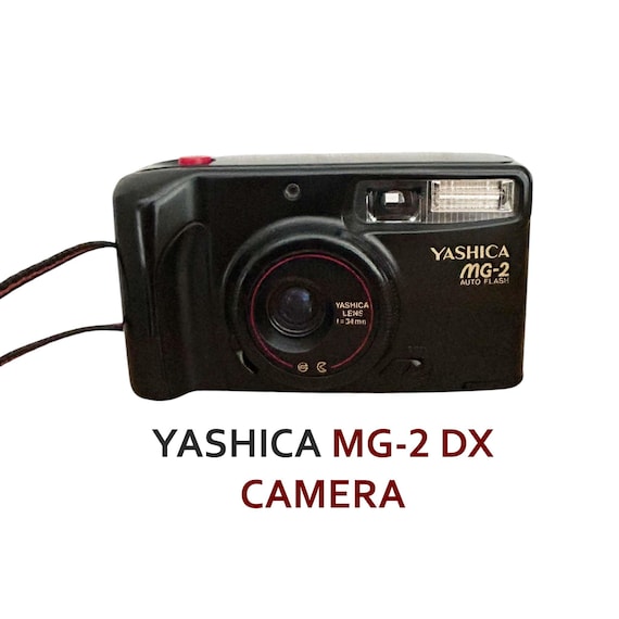 Yashica MG-2 DX 35mm Film Camera: Auto Flash, Compact, Japan