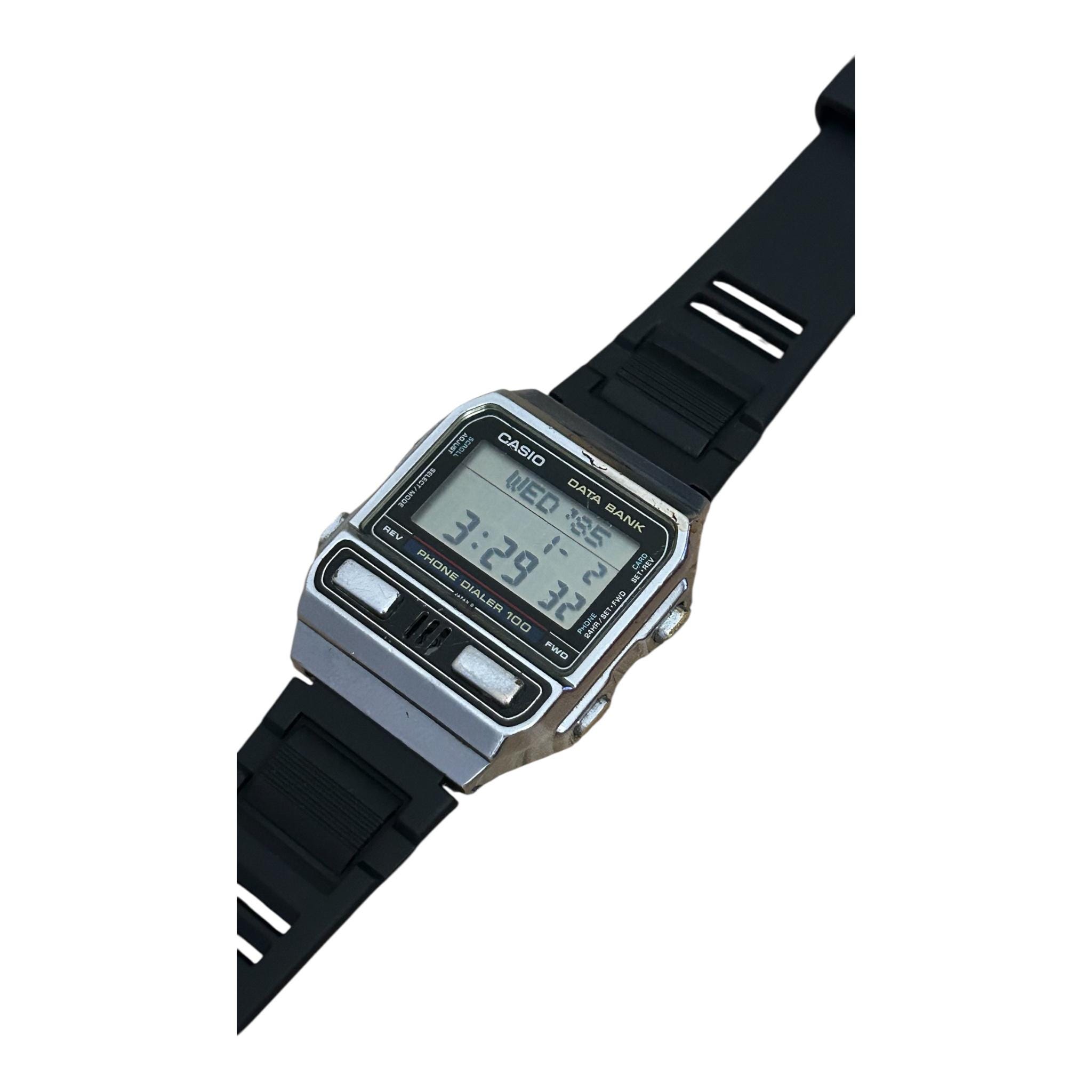 Data Bank Casio DBA-910 VERY RARE/ Phone Dialer Japan Men Wrist
