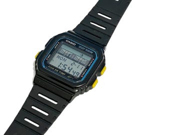 Very RARE Casio FT-100W Fish İn Time Digital Watch Marlin 844