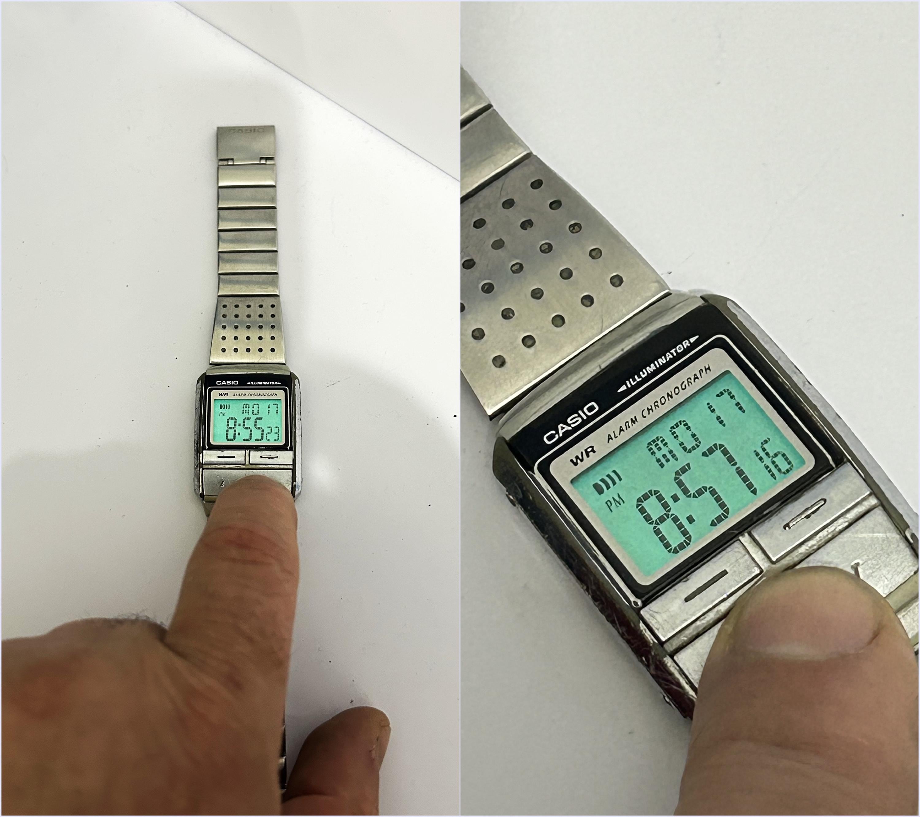 Casio A-200, Casio a 200, Japan, Divers Watch, Silver Color, G