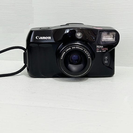 Vintage Rare Canon Prima BF Twin DATE/ Vintage Rare Camera/ Tele
