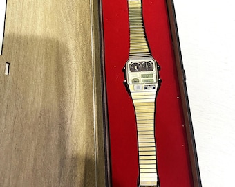 CITIZEN ANA-DIGI TEMP ゴールド腕時計 CITIZEN ANA-DIGI TEMP Reproduction Model Watch Gold JG2103