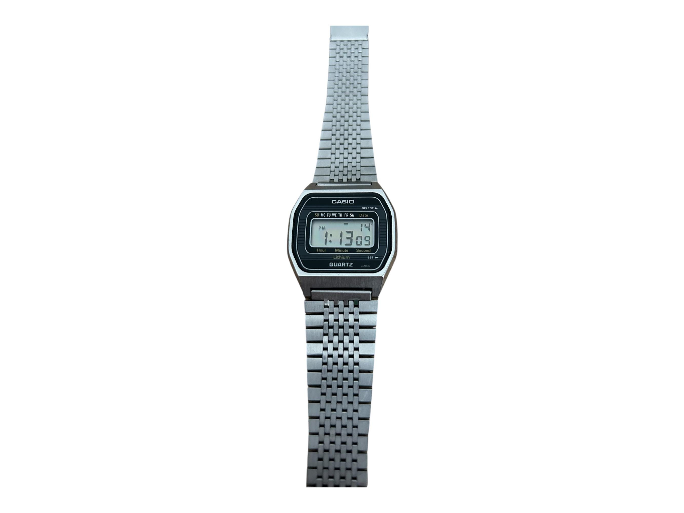 Vintage Lithium 1980s Casio B815 Module 155 Digital Watch Japan