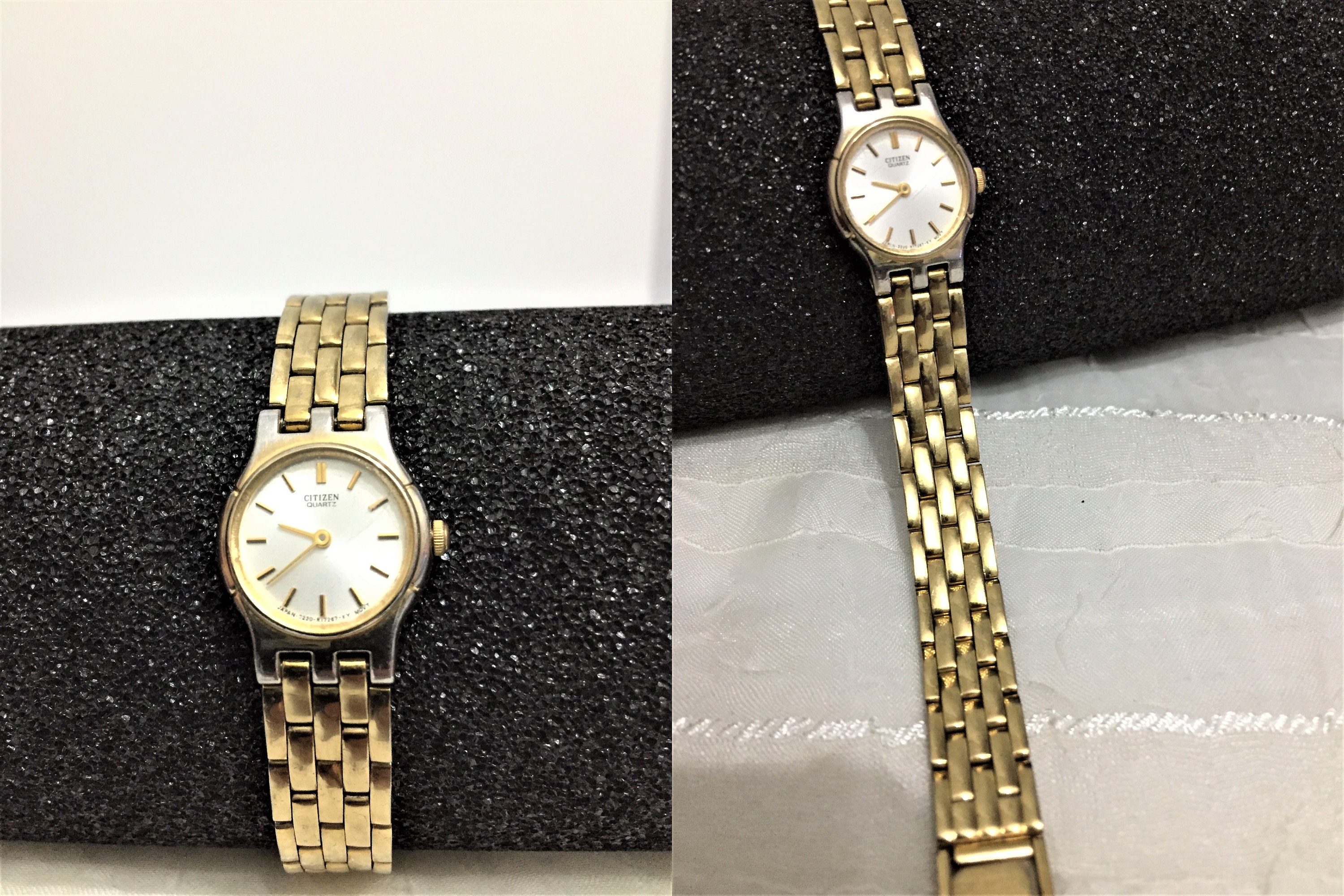 Citizen Watch Vintage Women/ Japan 3220-RO1258// Quartz Gold Color ...