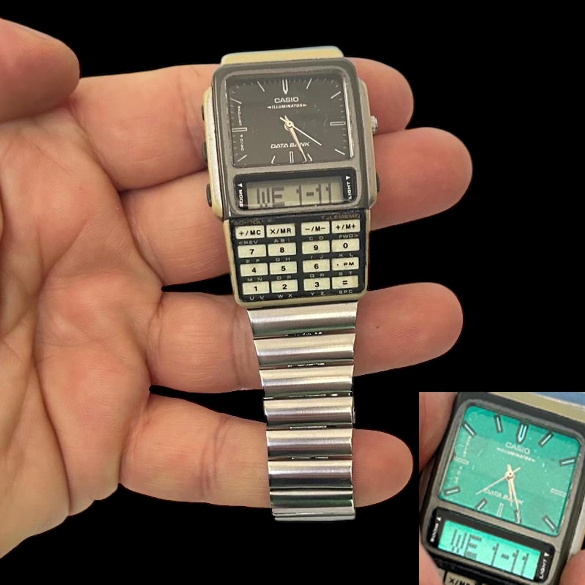 超レアなヴィンテージ カシオ ABC-31 データバンク デジタル＆アナログ