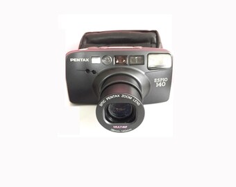 Pentax Espio 140, 35mm Point and Shoot Film Camera, Vintage