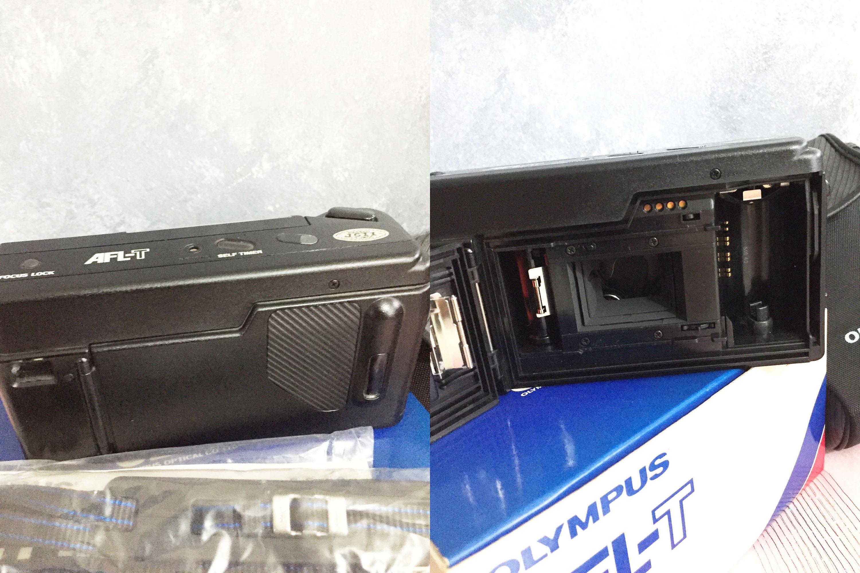 Unused Vintage Olympus AFL-T Tele Wide Point & Shoot 35mm Film